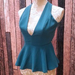 Lovers + Friends Revolve Bloom Blouse Green